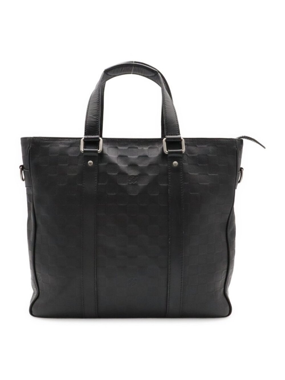 Louis Vuitton Damier Infini Tadao PM Tote Bag Business Briefcase Onyx Black